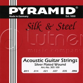 Струны Комплект струн 305100 Silk&Steel для акустической гитары, 11-46 
