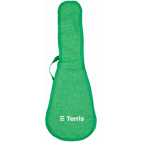 Аксессуары, запчасти гитарные Чехол для укулеле TUB-S-01 BG, без утепления, цвет: ярко-зеленый, DNT-73390 