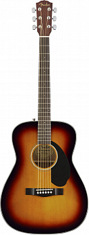 Гитары акустические Акустическая гитара FENDER CC-60S CONCERT SUNBURST WN, цвет санберст, A083566 