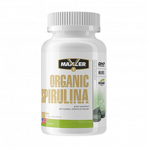 Специальные препараты Spirulina Organic 500mg 180tabs  