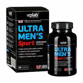 Витаминно-минеральные комплексы Ultra Mens Sport Multivitamin 90кап.