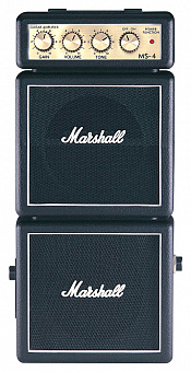 Комбоусилители гитарные Усилитель гитарный транзисторный MARSHALL MS-4 MICRO STACK A000843 