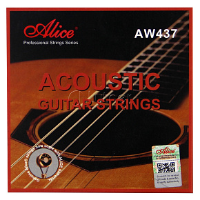 Струны Комплект струн AW437-XL для акустической гитары,  бронза, 90/10. 10-47 