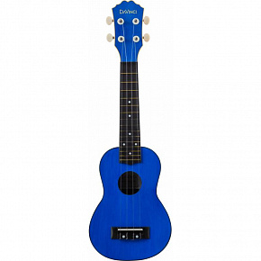 Укулеле (гавайские мини-гитары) Укулеле сопрано VINS-10BL, цвет синий, пластик, DNT-65818 