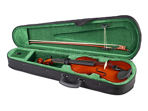 Смычковые инструменты Скрипка 3/4 с футляром и смычком MV-002 