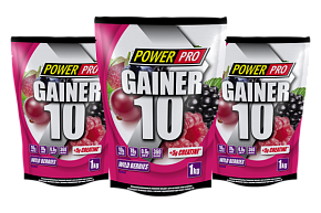 Гейнер Углеводно-белковая смесь GAINER 10 1кг 