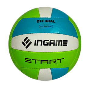 Мяч волейбол. INGAME STARTзелёно-голубой 