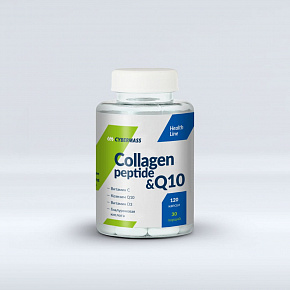 Суставы и связки Collagen peptide&Q10 120кап 
