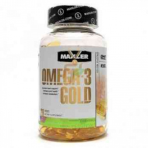 Специальные препараты Omega-3 Gold 120softgels(USA) 