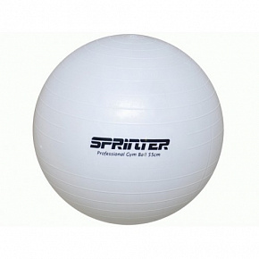 Мяч для фитнеса, "GYM BALL" белый d55см GM-55 600г. 29050 