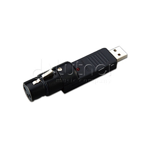 Коммутация Переходник (разъём переходной) CXA012 XLRf-USB 