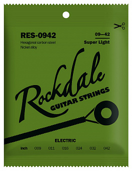 Струны Струны для электрогитары ROCKDALE RES-0942 A062150 
