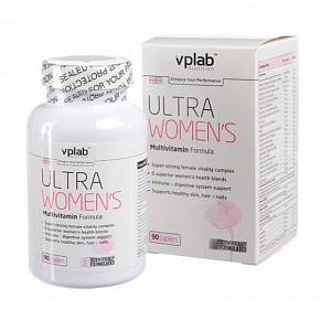 Витаминно-минеральные комплексы Ultra Womens Multivitamin 90кап.