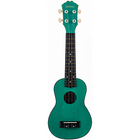 Укулеле (гавайские мини-гитары) Укулеле сопрано VINS-10EM, цвет изумрудный, пластик, DNT-65821 