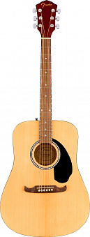 Гитары акустические Акустическая гитара FENDER FA-125 DREADNOUGHT WALNUT, цвет натуральный, A100170 