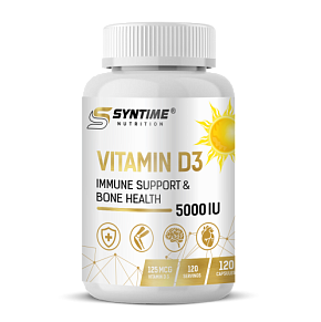 Витаминно-минеральные комплексы Vitamin D3 120caps.