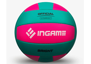 Мяч волейбол. INGAME BRIGHT бирюзово-розовый 