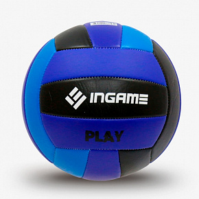 Мяч волейбол. INGAME PLAY чёрно-сине-голубой 