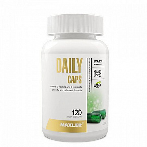 Витаминно-минеральные комплексы Daily Caps 120vcaps Vegan